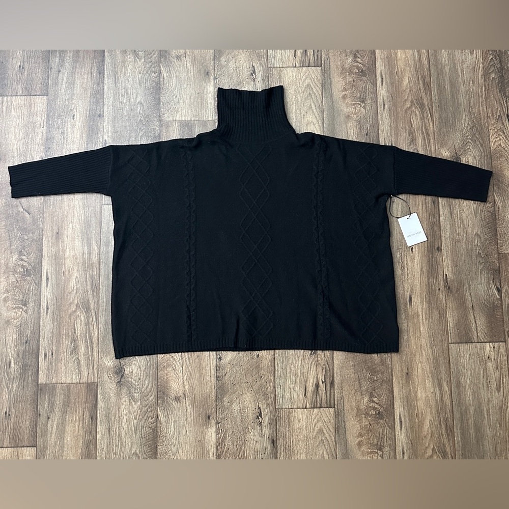 Tabitha Webb 80% Wool Nylon Blend Sweater Women’s Size S/M Black